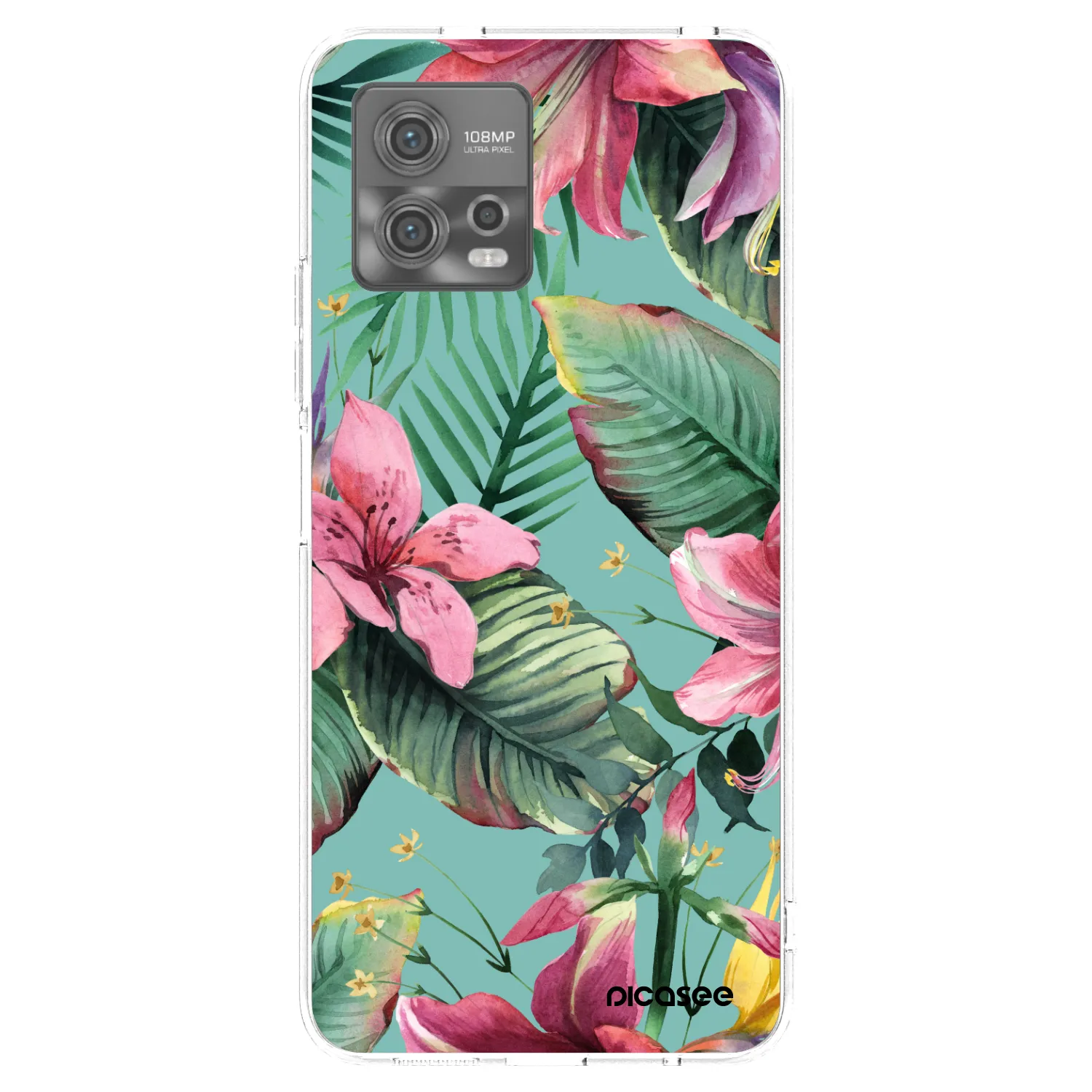 Picasee átlátszó szilikon tok az alábbi mobiltelefonokra Motorola Moto G72 - Hawaii