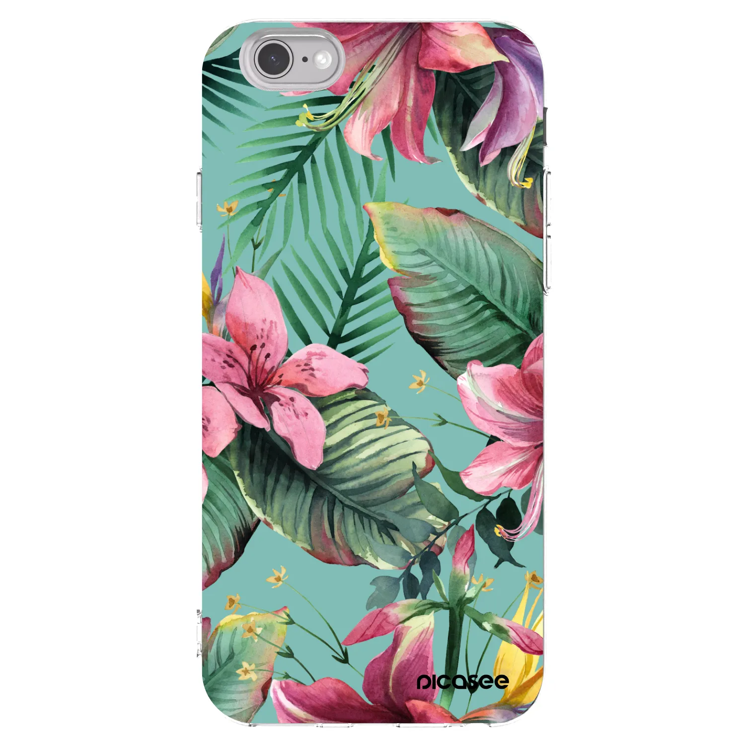 Picasee átlátszó szilikon tok az alábbi mobiltelefonokra Apple iPhone 6/6S - Hawaii