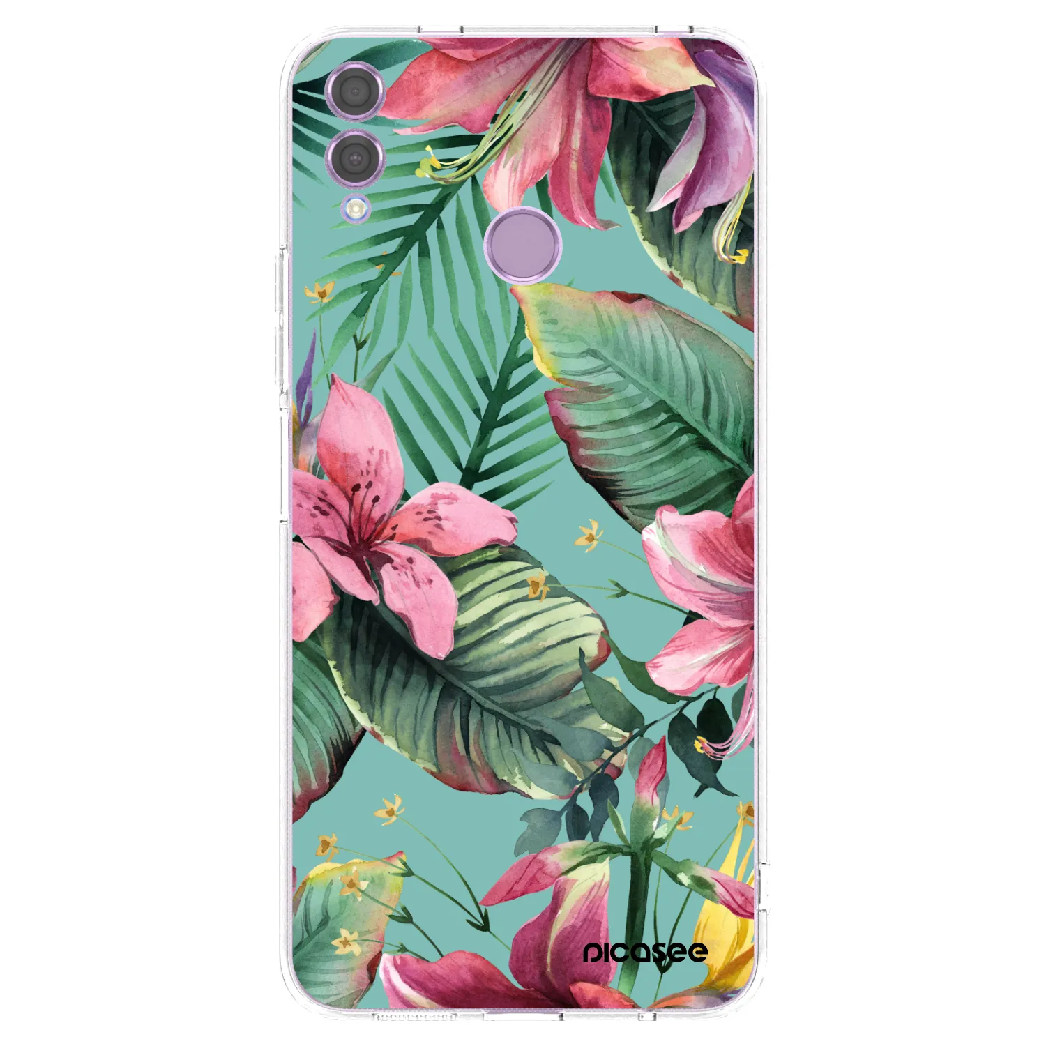 Picasee átlátszó szilikon tok az alábbi mobiltelefonokra Honor 8X - Hawaii