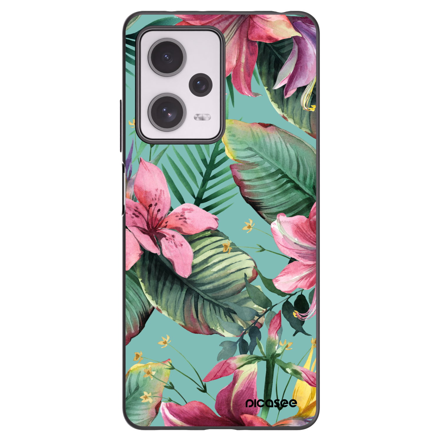 Picasee fekete szilikon tok az alábbi mobiltelefonokra Xiaomi Redmi Note 12 Pro+ 5G - Hawaii