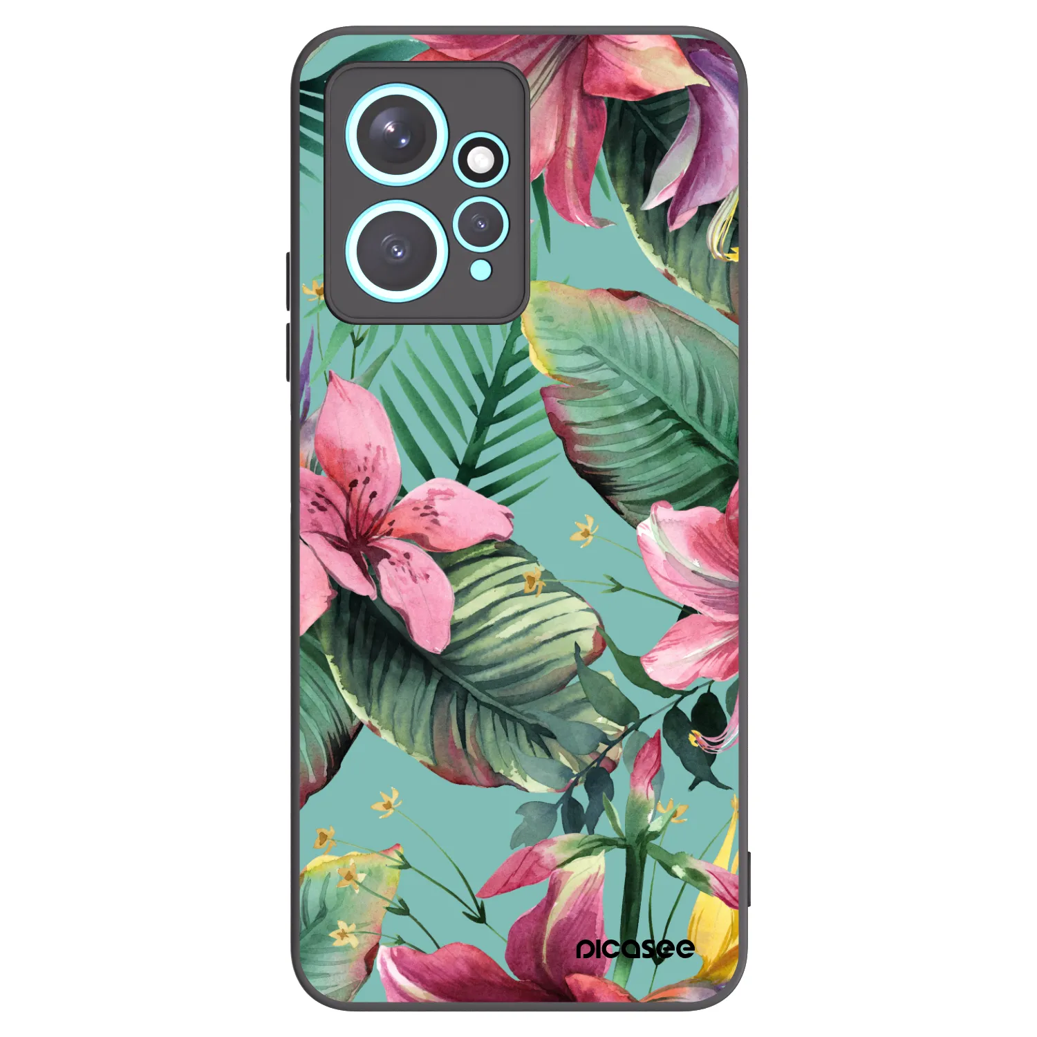 Picasee fekete szilikon tok az alábbi mobiltelefonokra Xiaomi Redmi Note 12 4G - Hawaii
