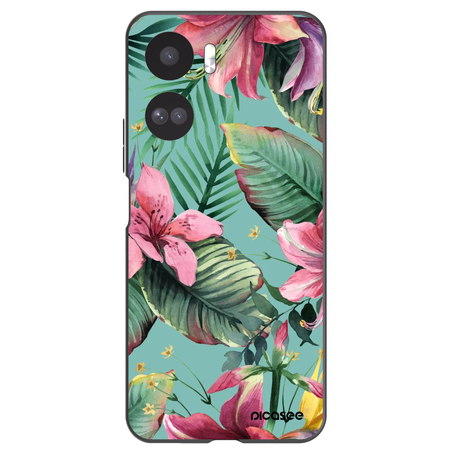 Picasee fekete szilikon tok az alábbi mobiltelefonokra Honor 90 Lite 5G - Hawaii
