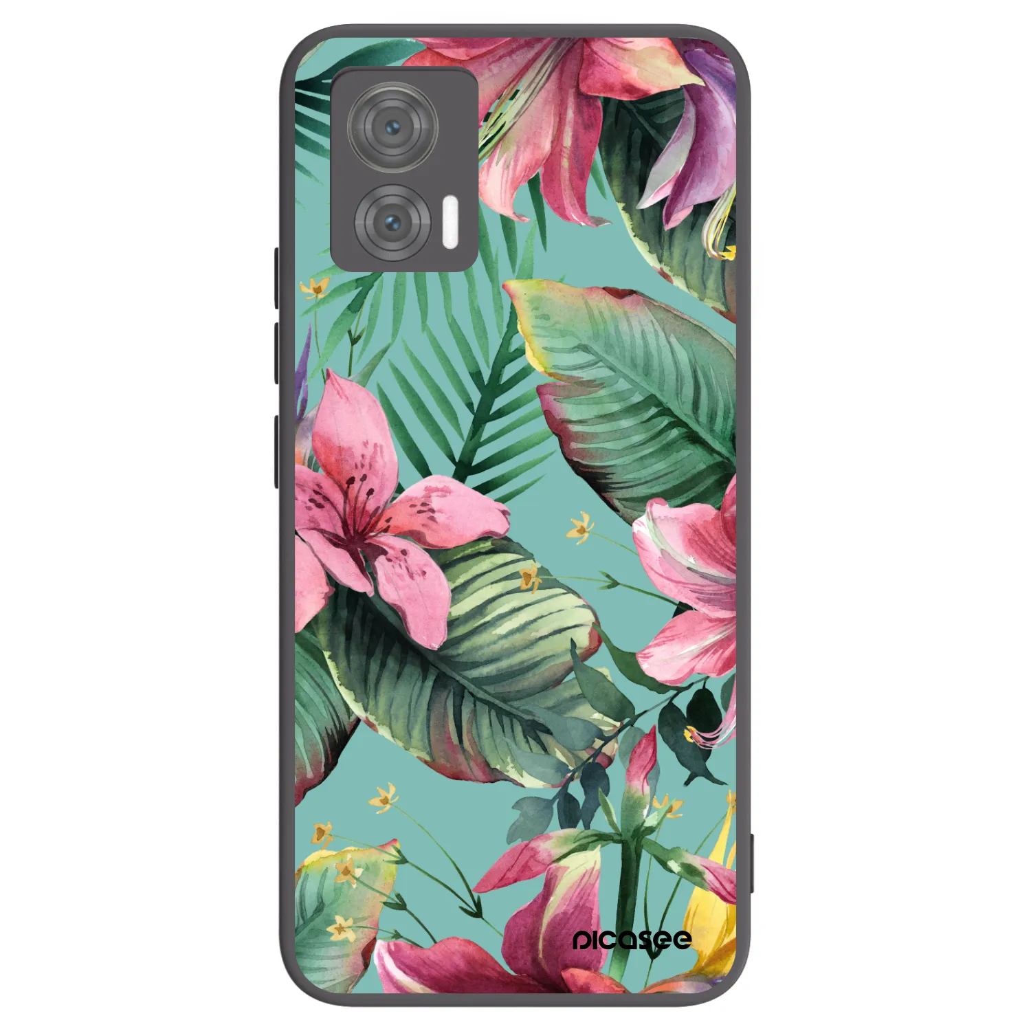 Picasee fekete szilikon tok az alábbi mobiltelefonokra Motorola Edge 30 Neo - Hawaii