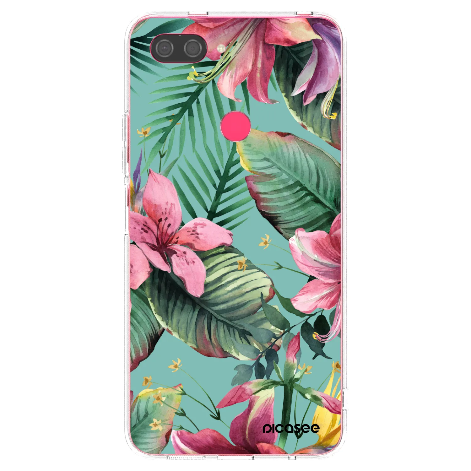 Picasee átlátszó szilikon tok az alábbi mobiltelefonokra Xiaomi Mi 8 Lite - Hawaii