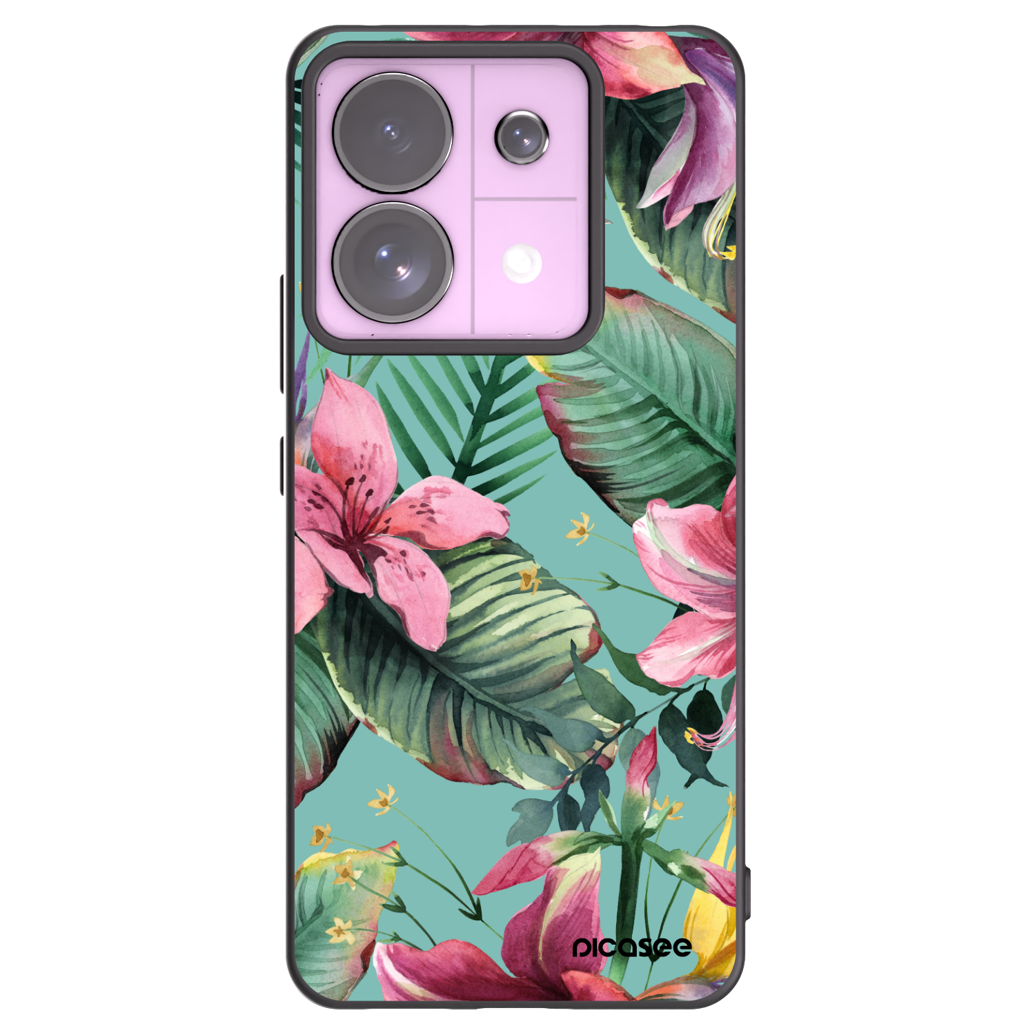 Picasee fekete szilikon tok az alábbi mobiltelefonokra Xiaomi Redmi Note 13 Pro 5G - Hawaii
