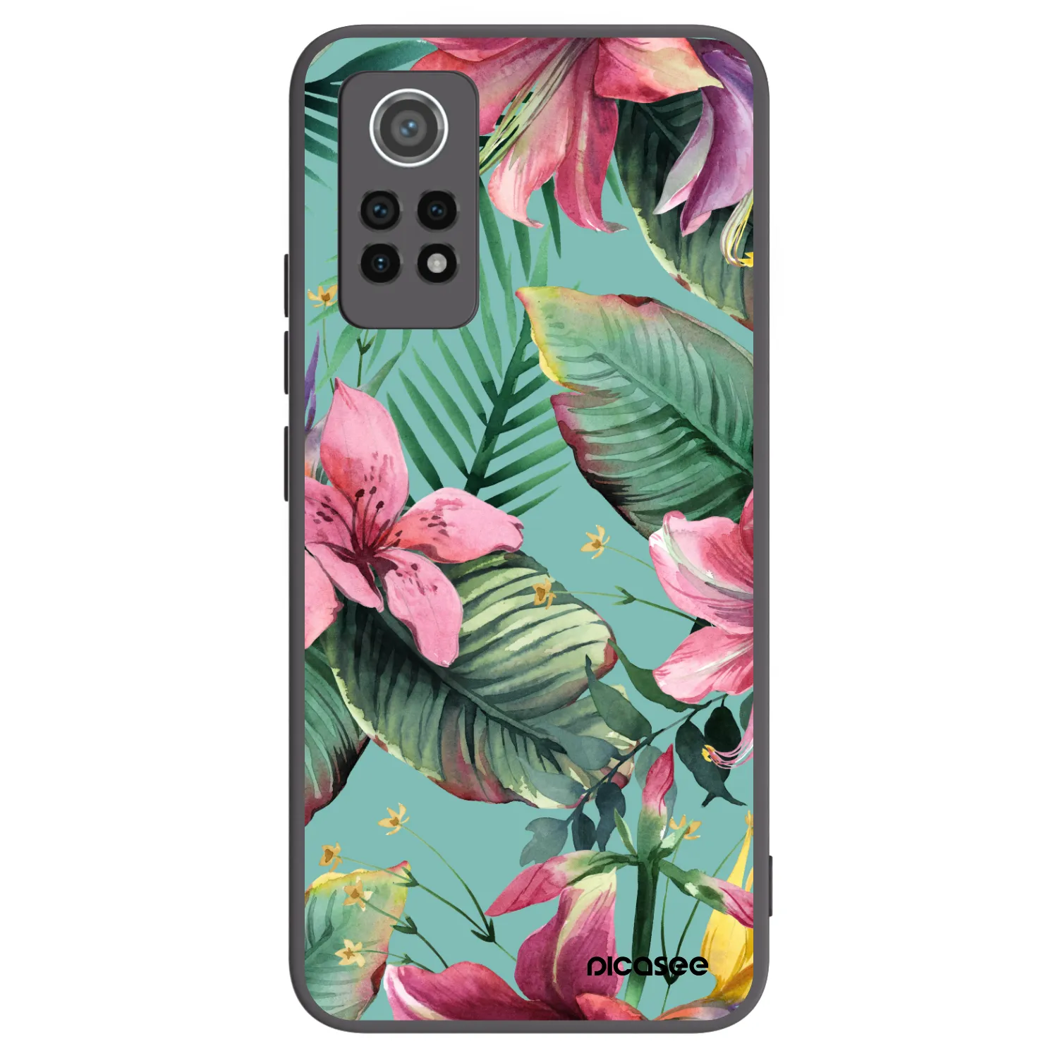 Picasee fekete szilikon tok az alábbi mobiltelefonokra Xiaomi Redmi Note 12 Pro 4G - Hawaii