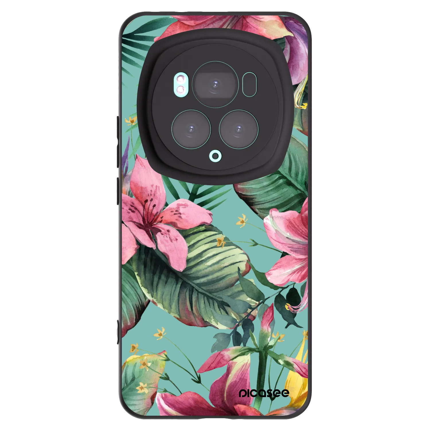 Picasee fekete szilikon tok az alábbi mobiltelefonokra Honor Magic6 Pro - Hawaii