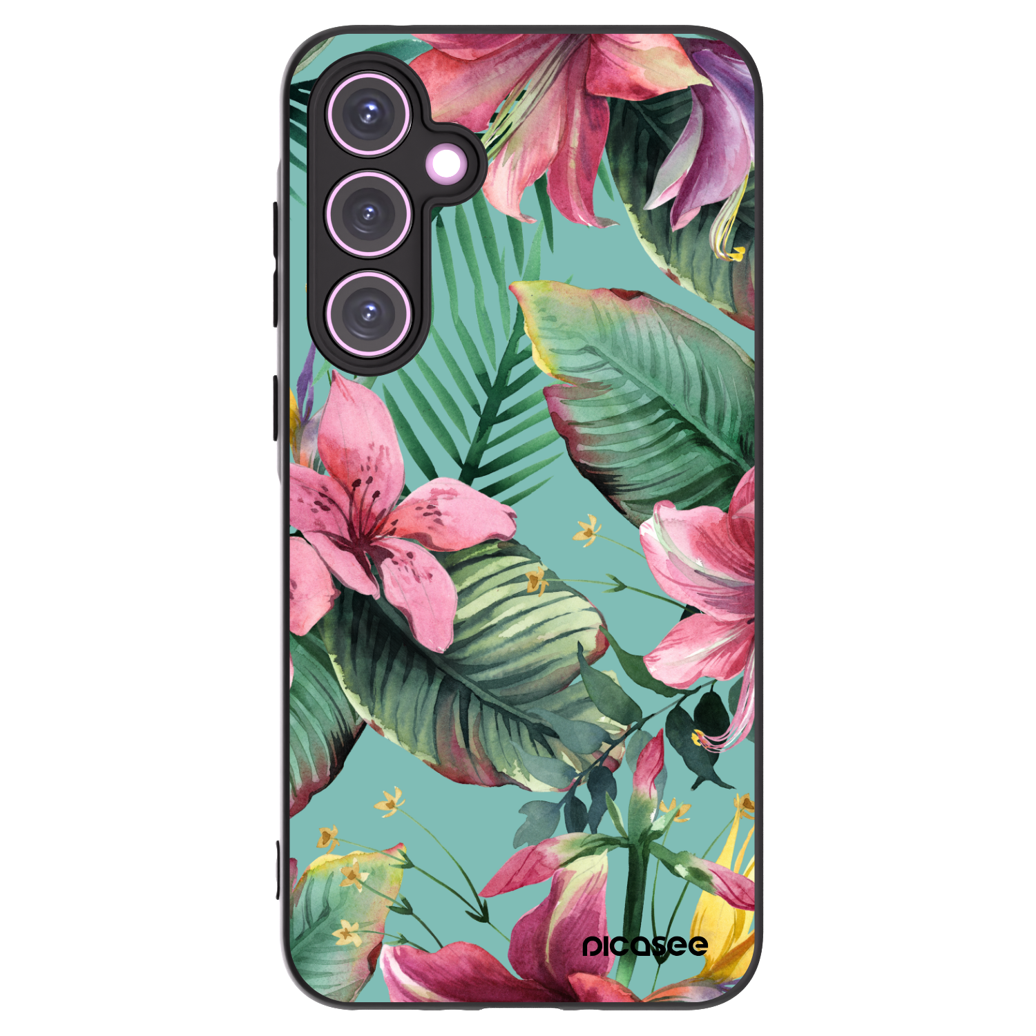 Picasee fekete szilikon tok az alábbi mobiltelefonokra Samsung Galaxy A35 5G A356B - Hawaii