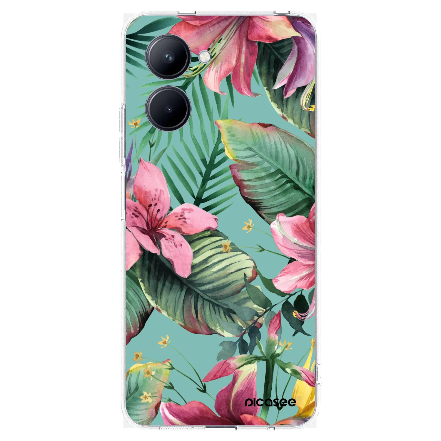 Picasee átlátszó szilikon tok az alábbi mobiltelefonokra Realme C33 (2023) - Hawaii