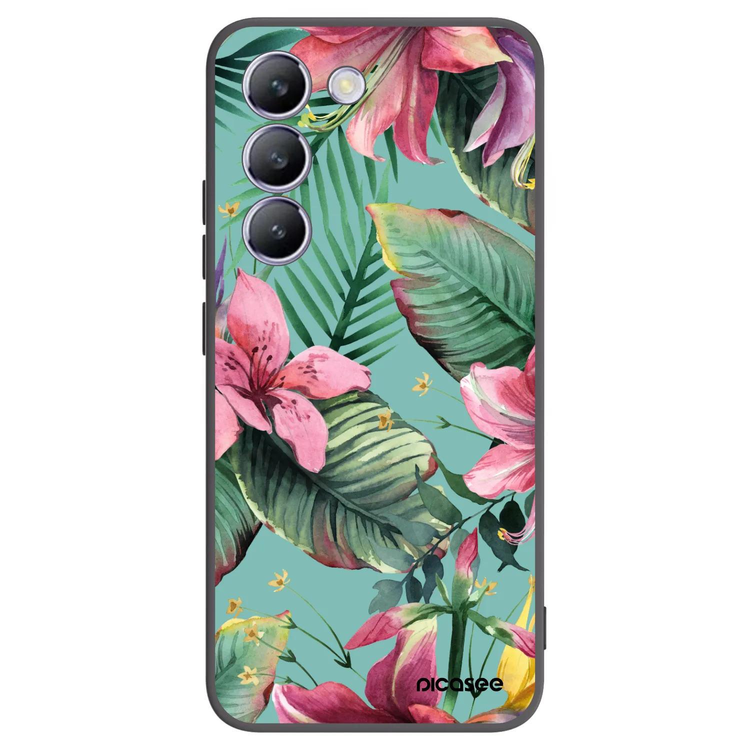 Picasee fekete szilikon tok az alábbi mobiltelefonokra Vivo V40 SE 5G - Hawaii