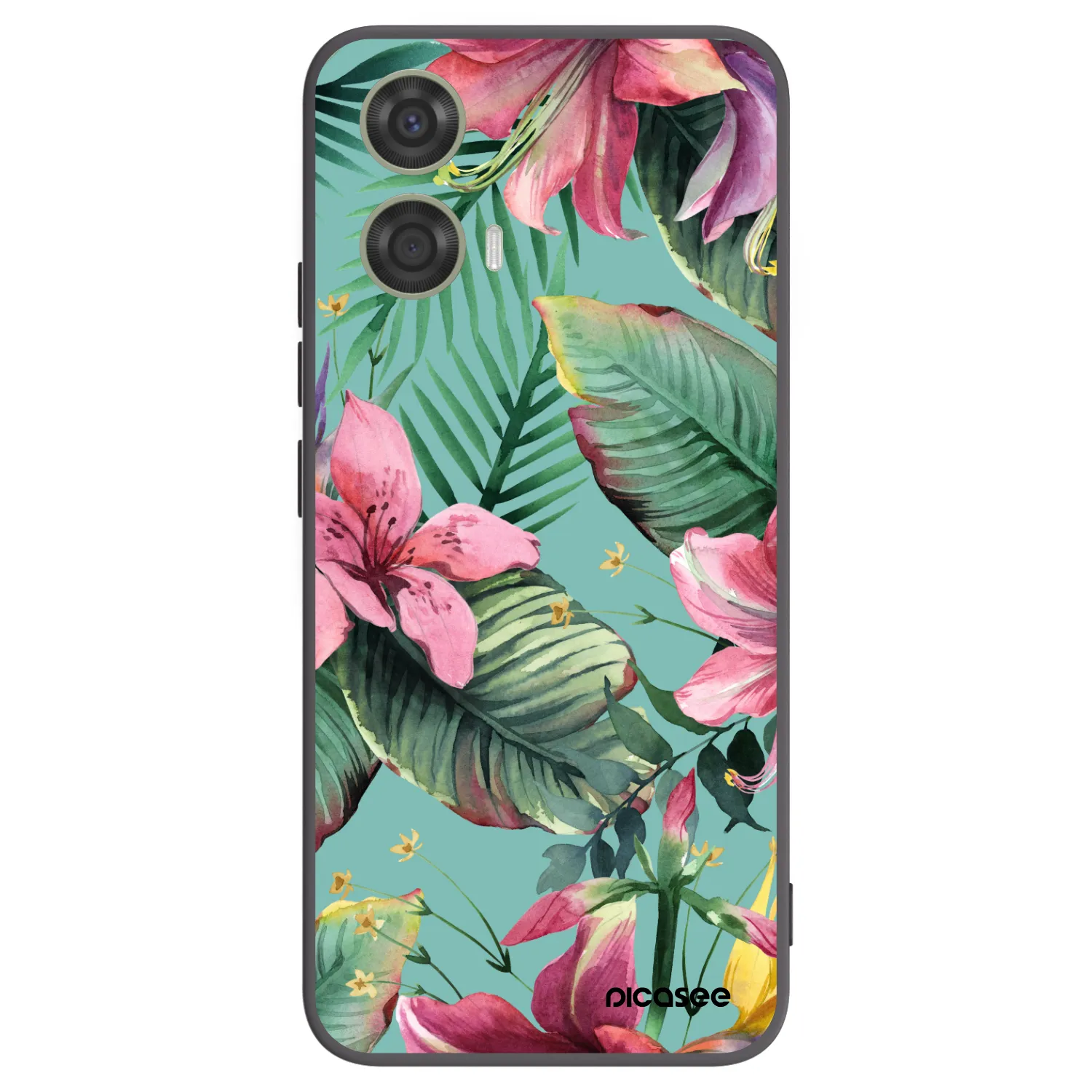 Picasee fekete szilikon tok az alábbi mobiltelefonokra Motorola Moto G24 - Hawaii