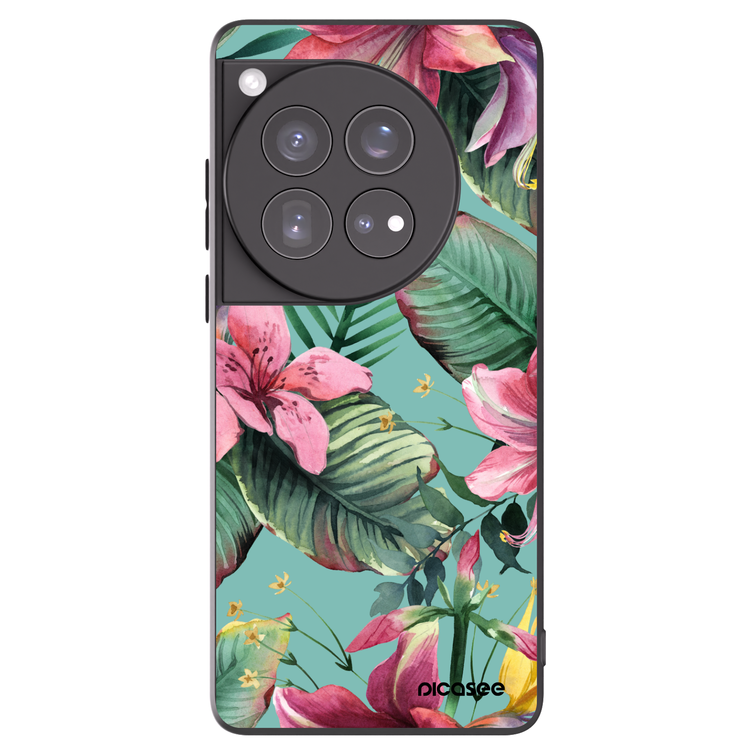 Picasee fekete szilikon tok az alábbi mobiltelefonokra OnePlus 12 5G - Hawaii