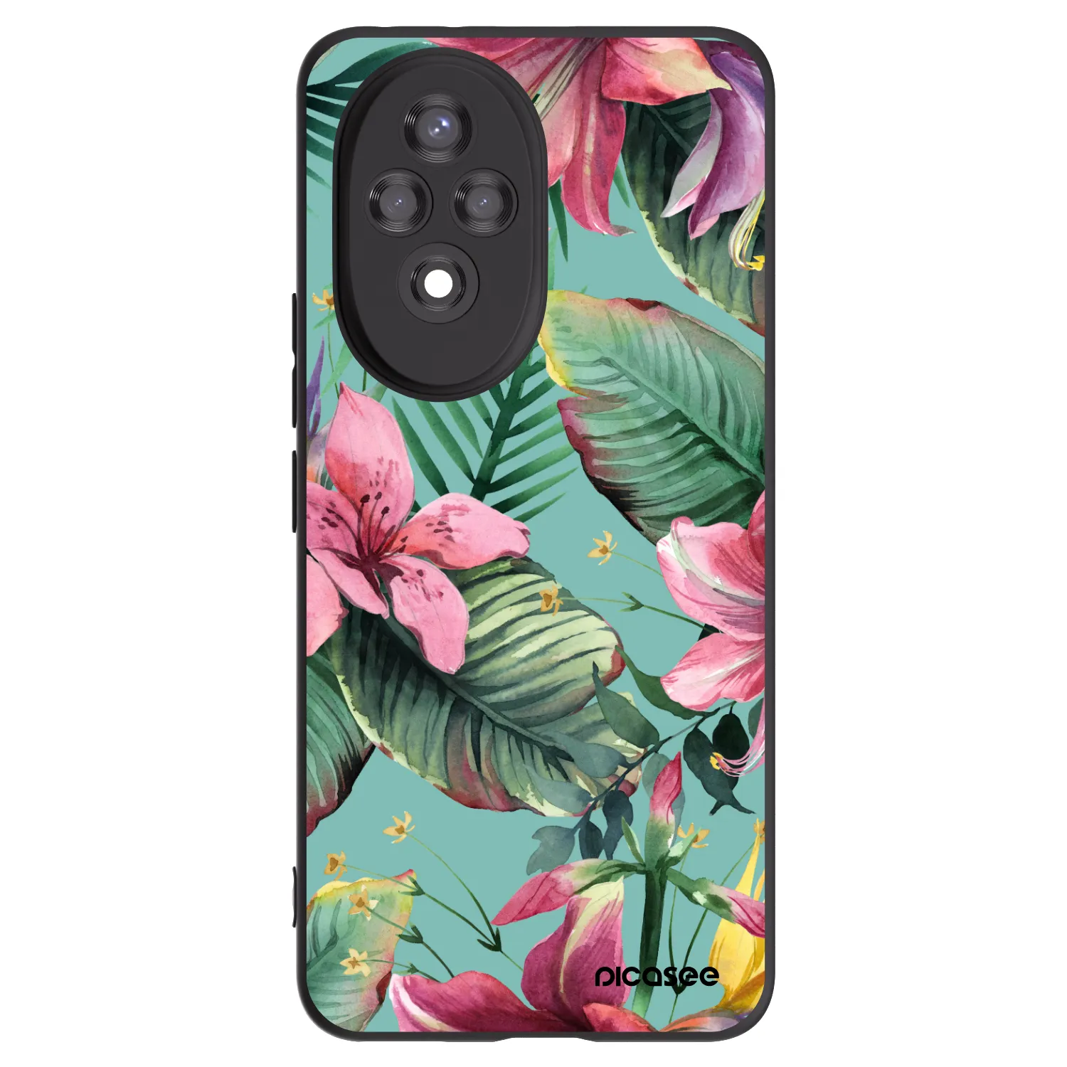 Picasee fekete szilikon tok az alábbi mobiltelefonokra Honor 200 Pro 5G - Hawaii