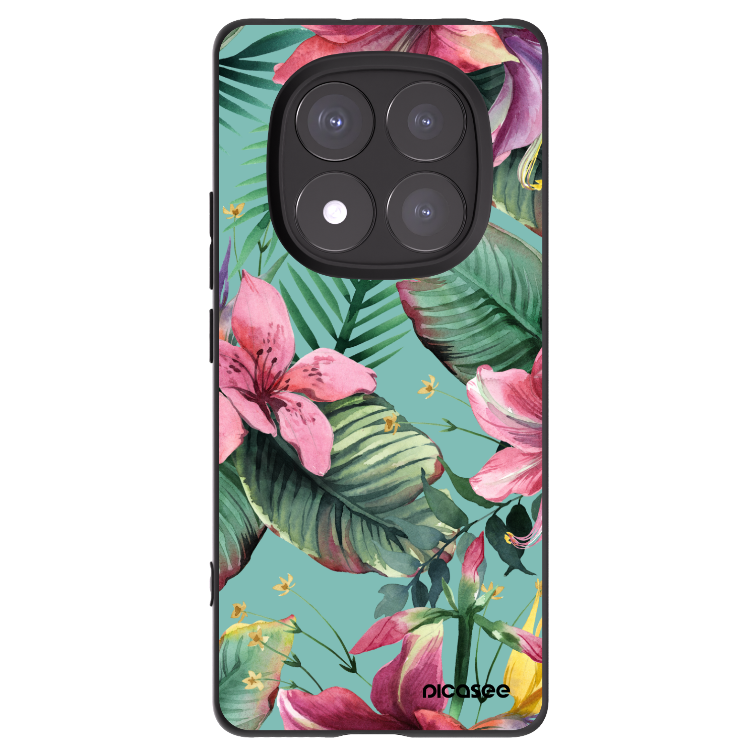 Picasee fekete szilikon tok az alábbi mobiltelefonokra Xiaomi Redmi Note 14 Pro+ 5G - Hawaii