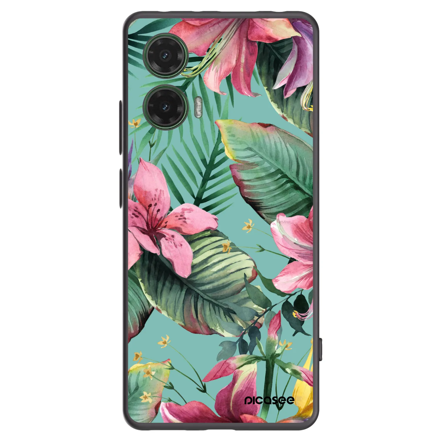 Picasee fekete szilikon tok az alábbi mobiltelefonokra Motorola Moto G35 5G - Hawaii