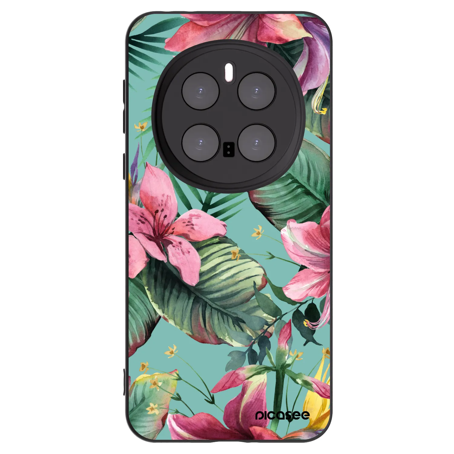 Picasee fekete szilikon tok az alábbi mobiltelefonokra Honor Magic7 Pro 5G - Hawaii