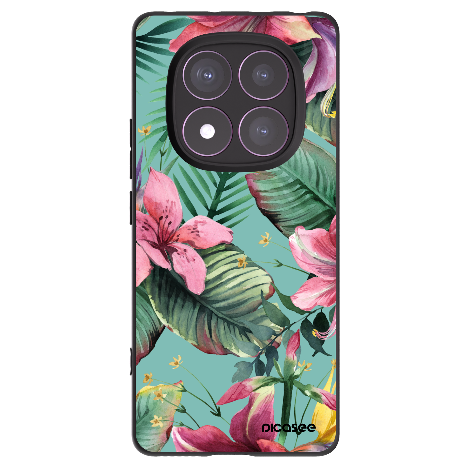 Picasee fekete szilikon tok az alábbi mobiltelefonokra Xiaomi Redmi Note 14 Pro 4G - Hawaii