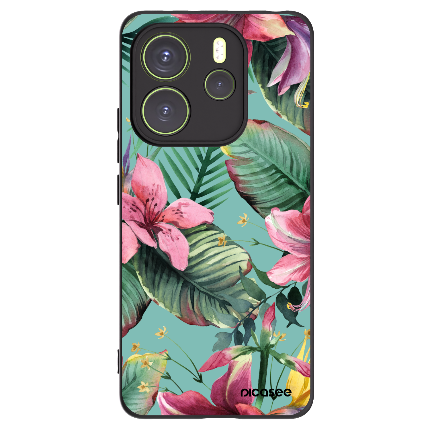 Picasee fekete szilikon tok az alábbi mobiltelefonokra Xiaomi Redmi Note 14 4G - Hawaii