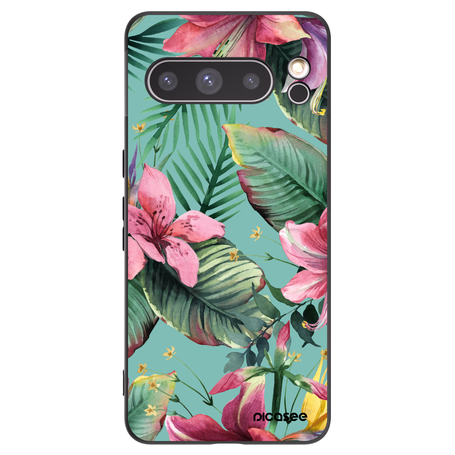 Picasee fekete szilikon tok az alábbi mobiltelefonokra Google Pixel 8 Pro - Hawaii