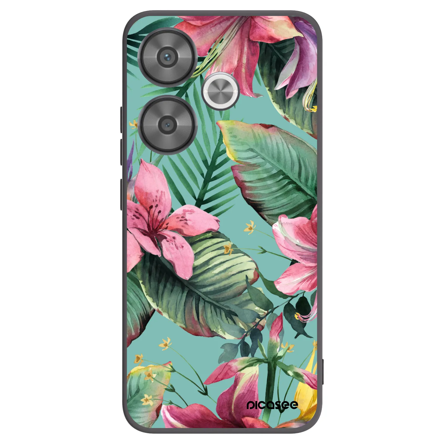 Picasee fekete szilikon tok az alábbi mobiltelefonokra Xiaomi Poco F6 - Hawaii