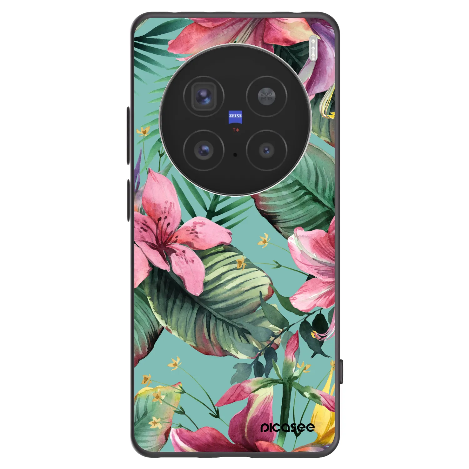 Picasee fekete szilikon tok az alábbi mobiltelefonokra Vivo X200 Pro - Hawaii