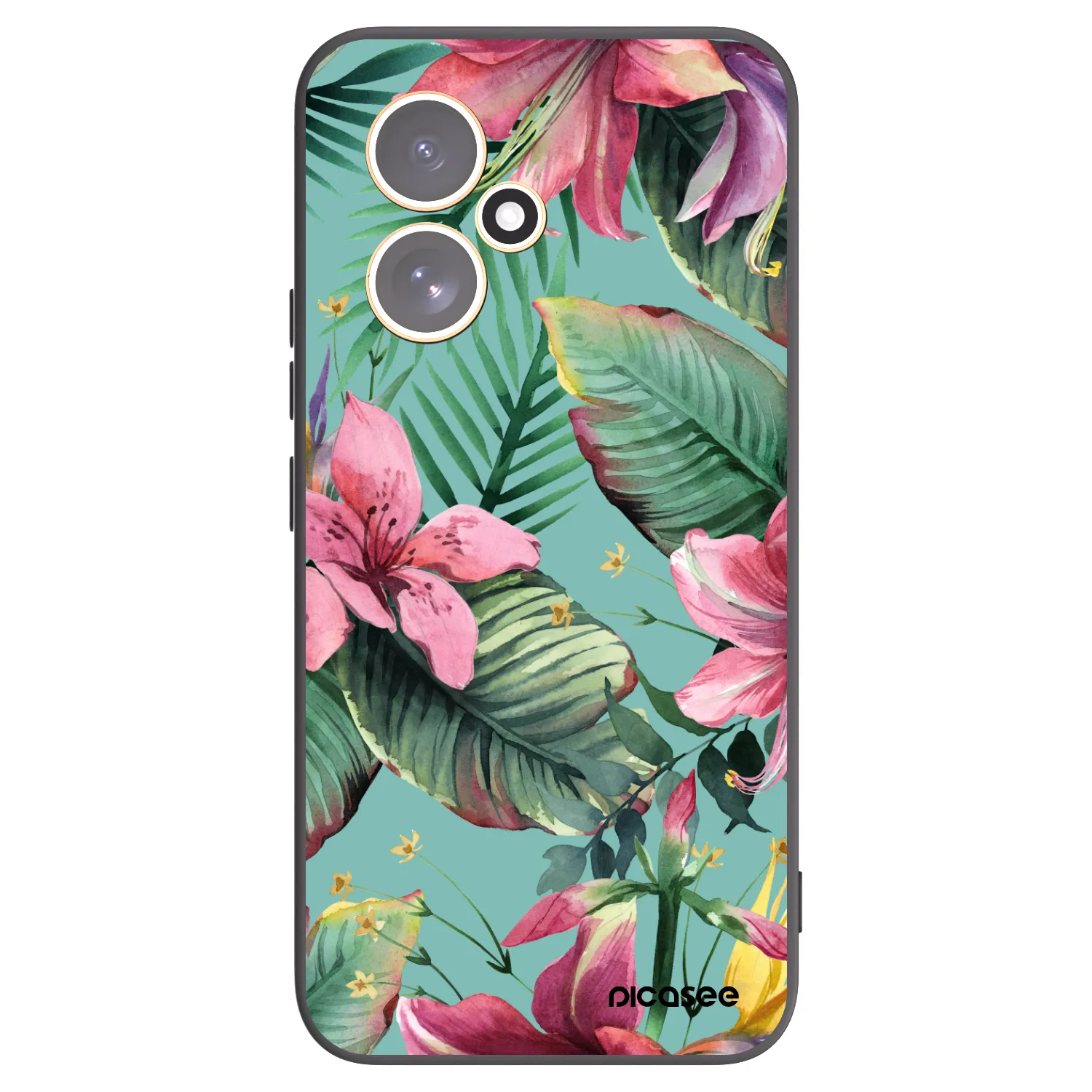 Picasee fekete szilikon tok az alábbi mobiltelefonokra Honor 400 5G - Hawaii