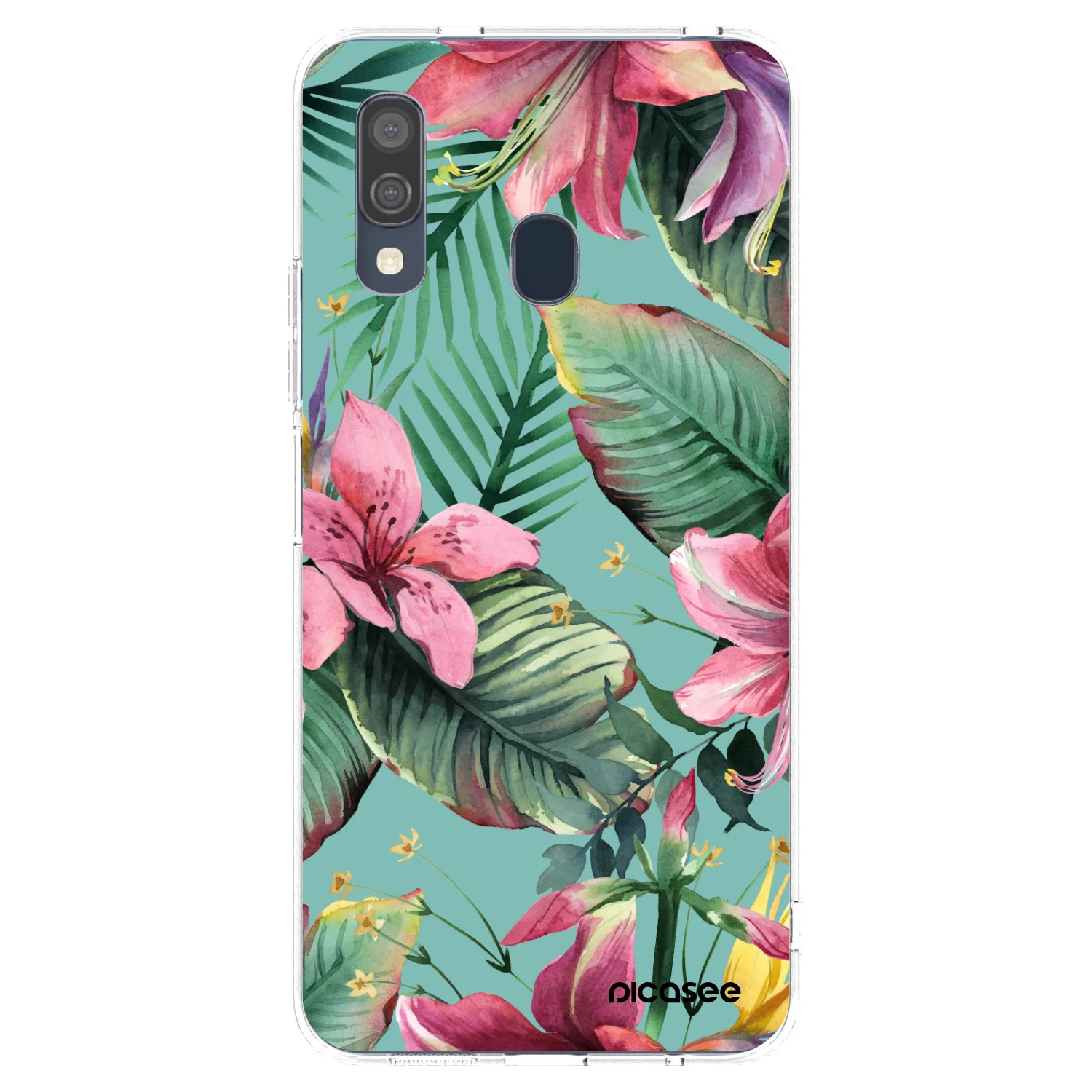 Picasee átlátszó szilikon tok az alábbi mobiltelefonokra Samsung Galaxy A40 A405F - Hawaii