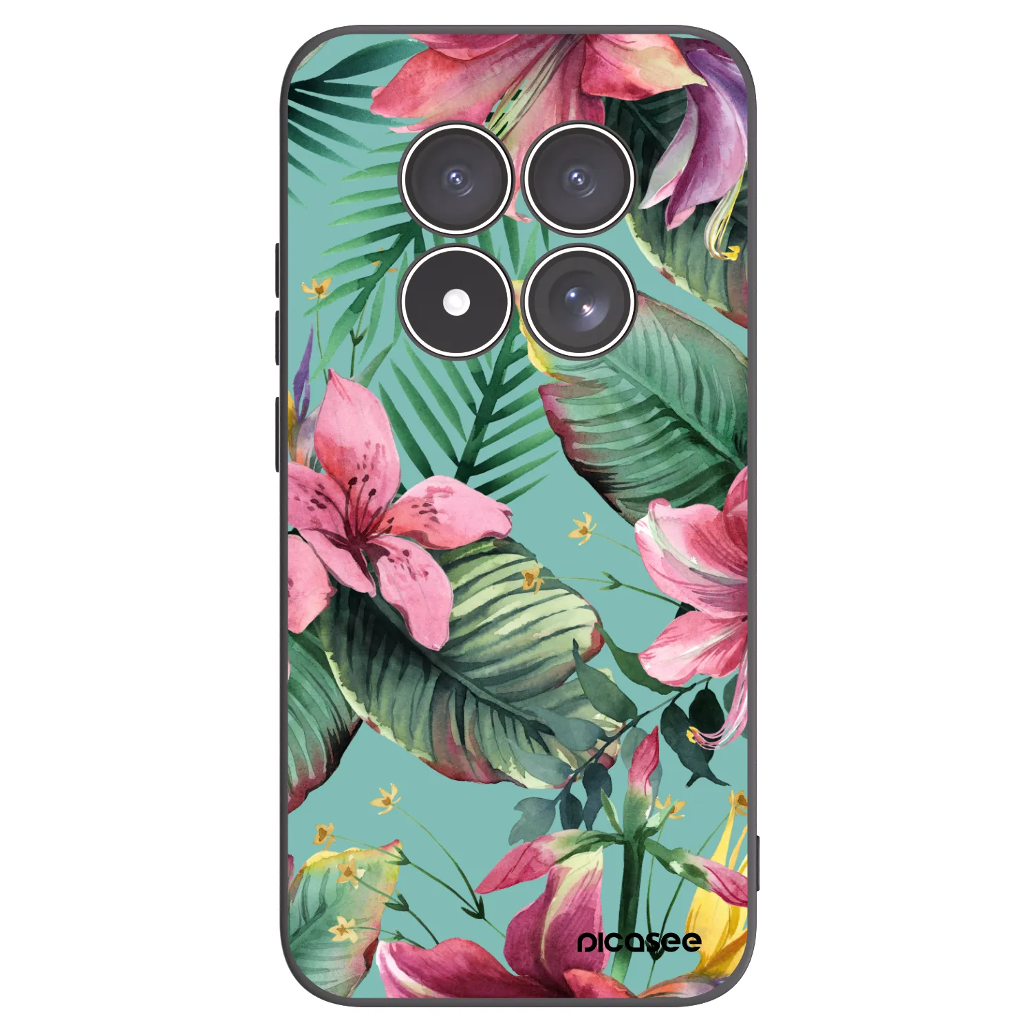 Picasee fekete szilikon tok az alábbi mobiltelefonokra Xiaomi Redmi Note 15 Pro 4G - Hawaii