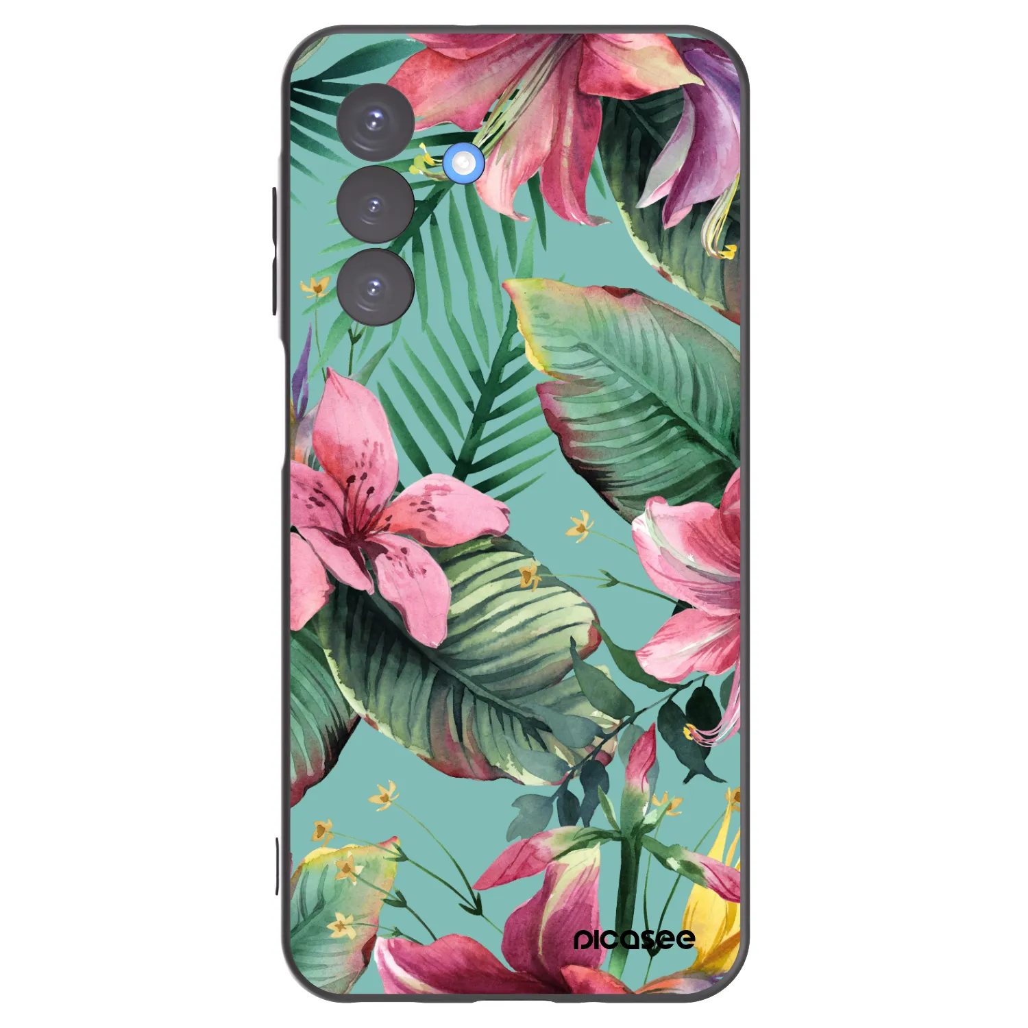 Picasee fekete szilikon tok az alábbi mobiltelefonokra Samsung Galaxy A17 5G - Hawaii