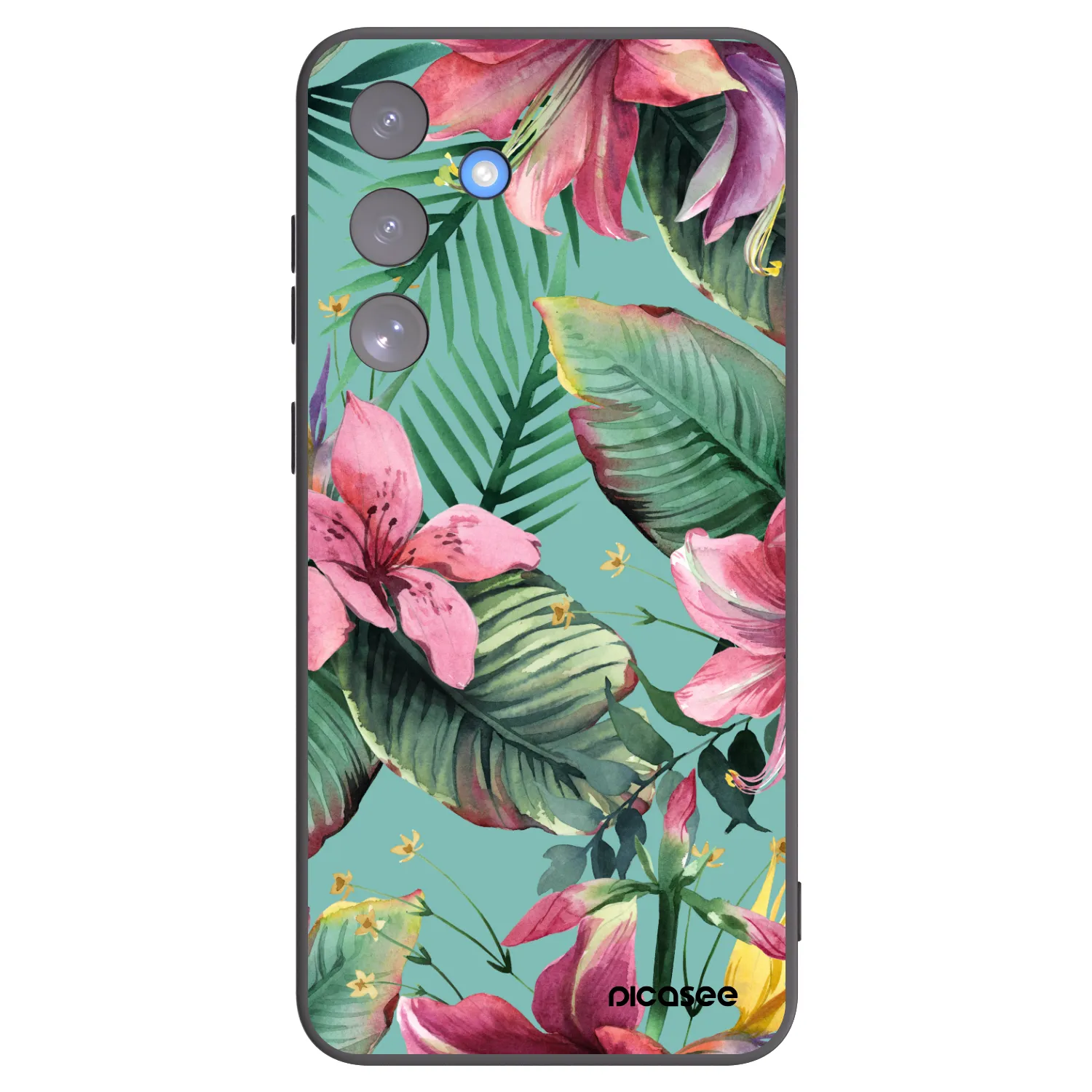 Picasee fekete szilikon tok az alábbi mobiltelefonokra Samsung Galaxy S25 FE 5G - Hawaii
