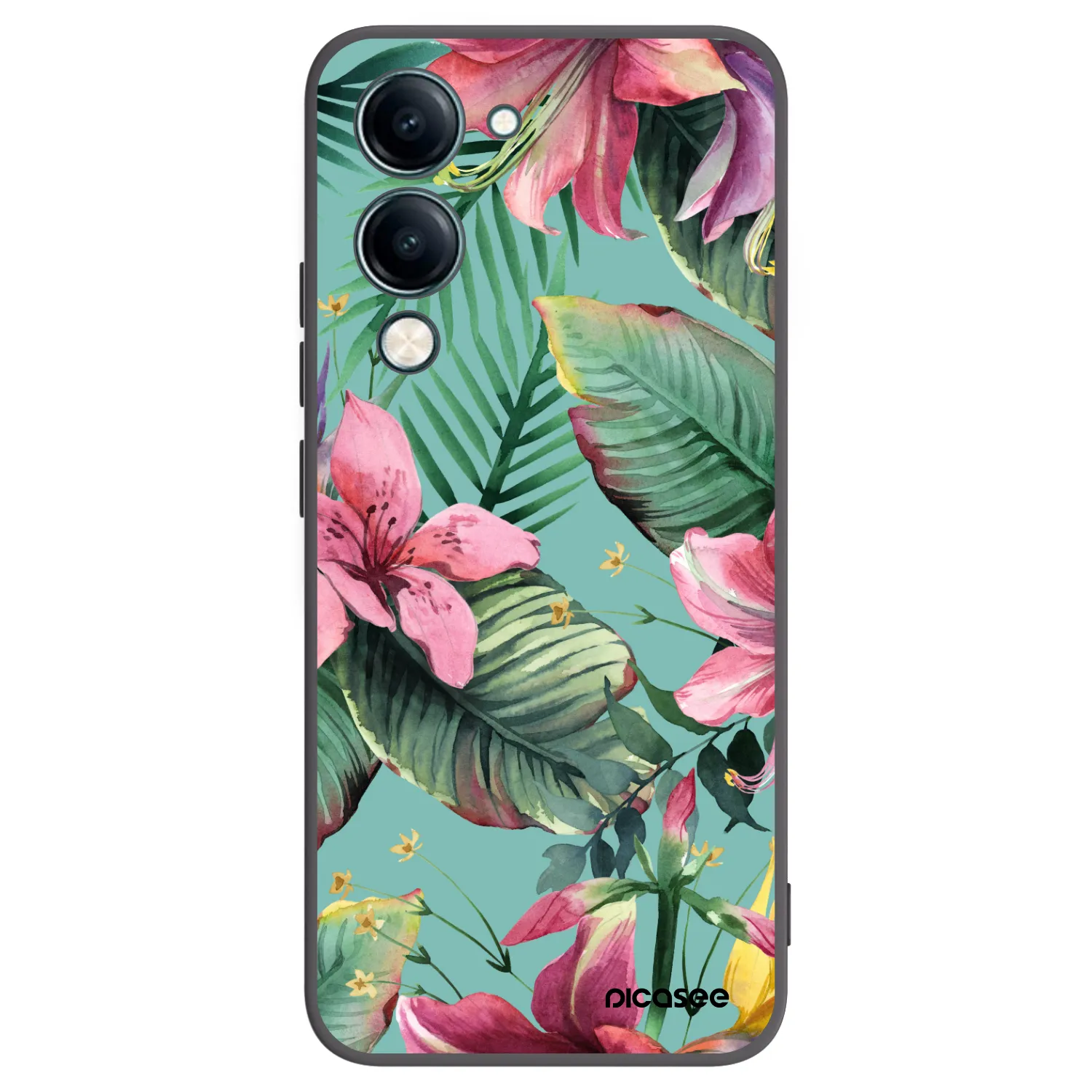 Picasee fekete szilikon tok az alábbi mobiltelefonokra Vivo Y29s 5G - Hawaii