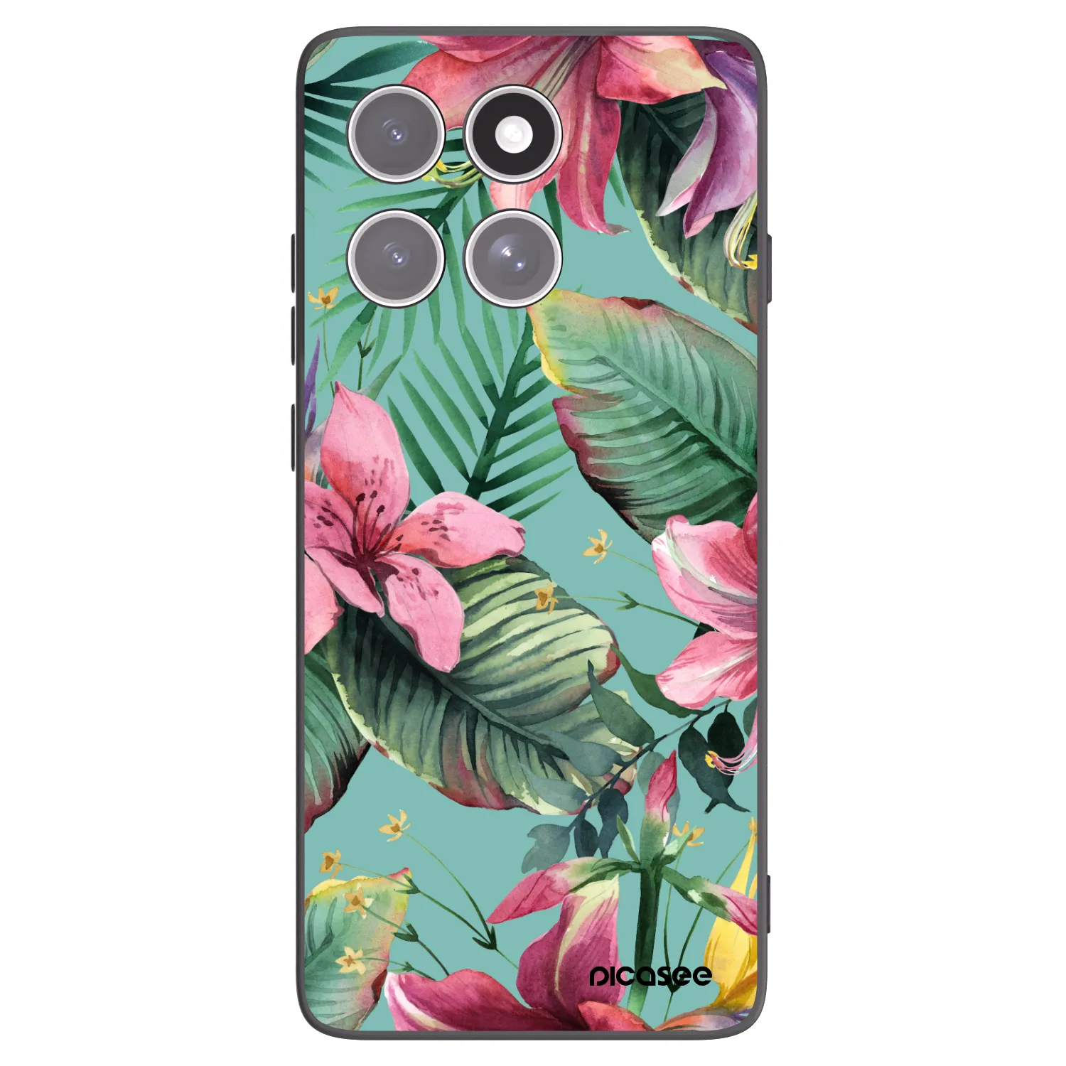 Picasee fekete szilikon tok az alábbi mobiltelefonokra Motorola Edge 60 Fusion - Hawaii