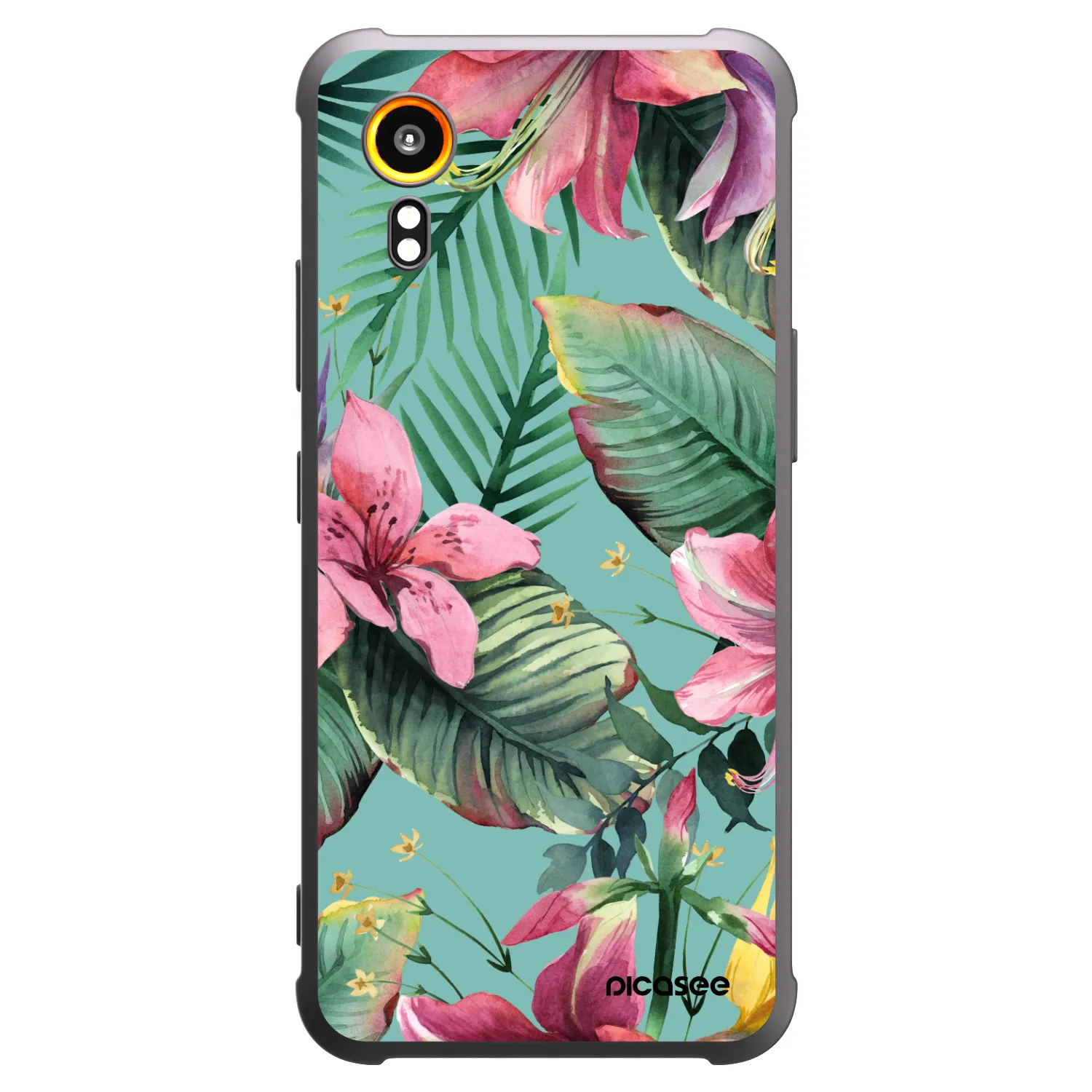 Picasee fekete szilikon tok az alábbi mobiltelefonokra Samsung Galaxy Xcover 7 - Hawaii