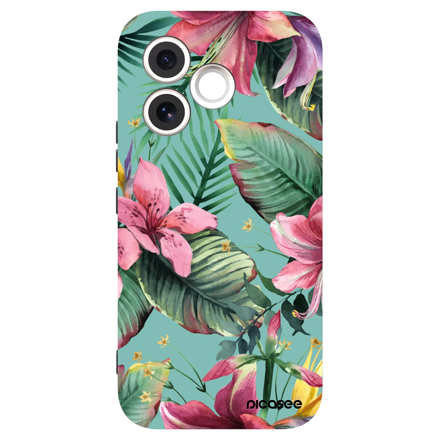 Picasee fekete szilikon tok az alábbi mobiltelefonokra Honor 600 Lite - Hawaii