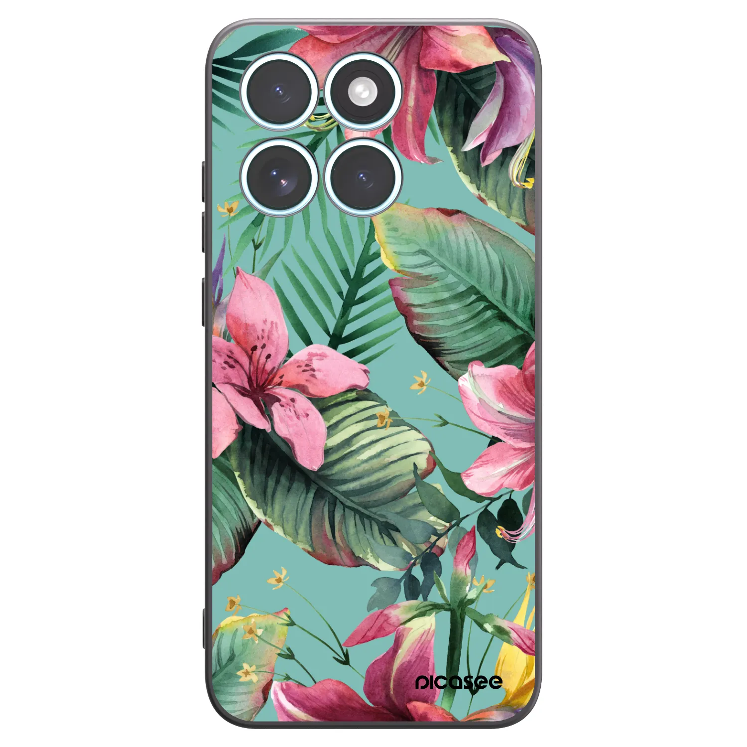 Picasee fekete szilikon tok az alábbi mobiltelefonokra Motorola Edge 70 Fusion - Hawaii