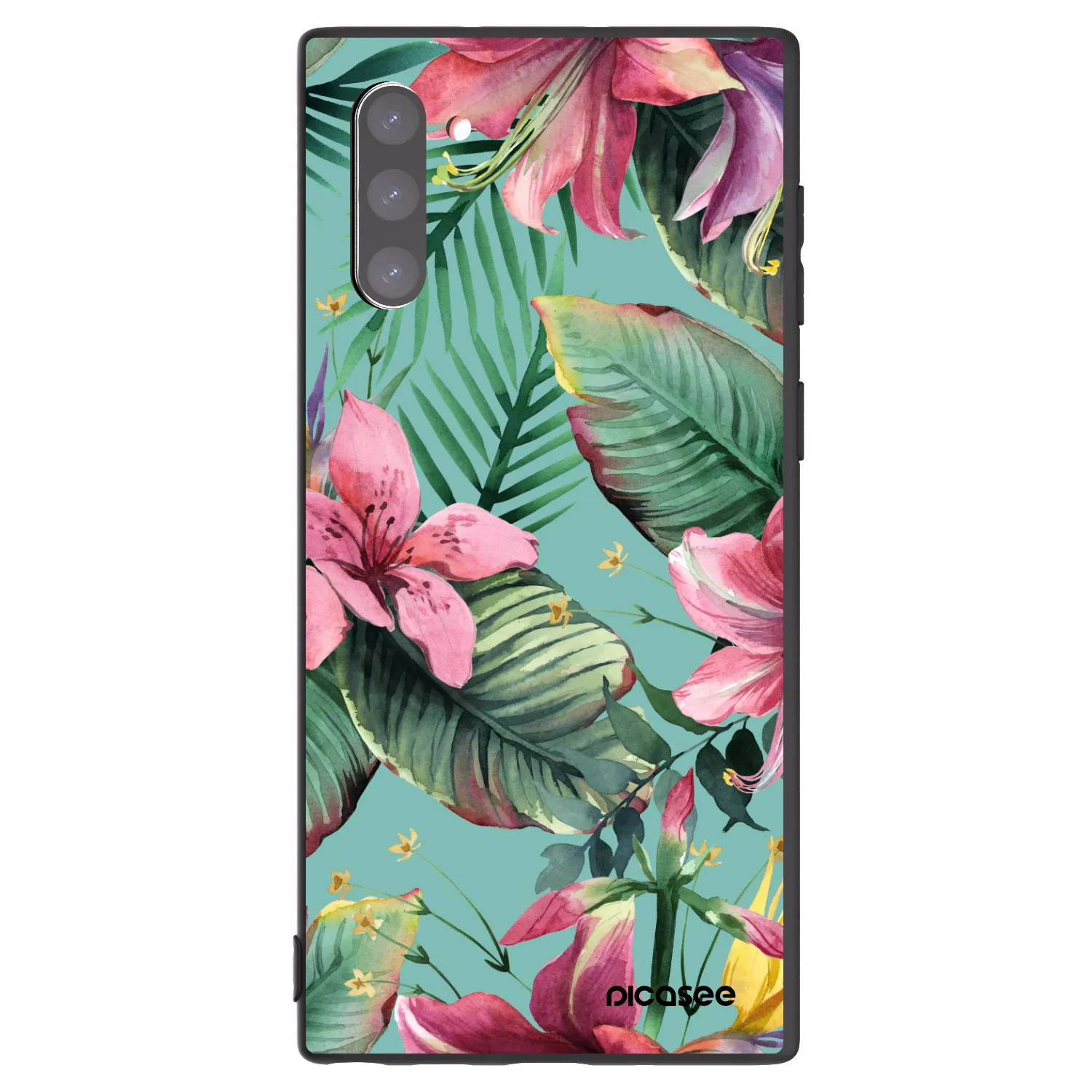 Picasee fekete szilikon tok az alábbi mobiltelefonokra Samsung Galaxy Note 10 N970F - Hawaii