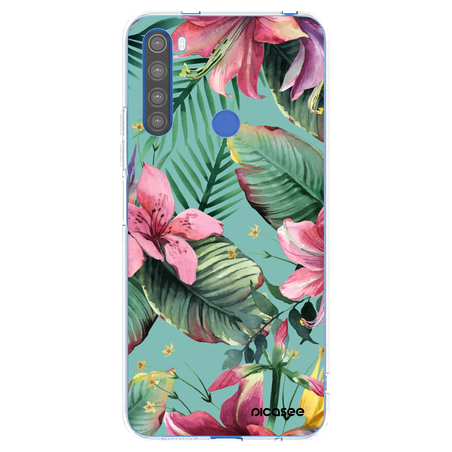 Picasee átlátszó szilikon tok az alábbi mobiltelefonokra Xiaomi Redmi Note 8T - Hawaii