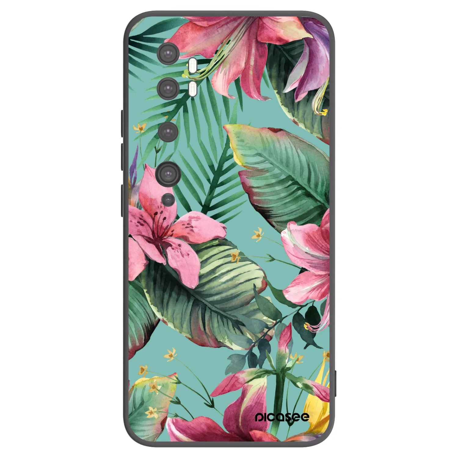 Picasee fekete szilikon tok az alábbi mobiltelefonokra Xiaomi Mi Note 10 (Pro) - Hawaii