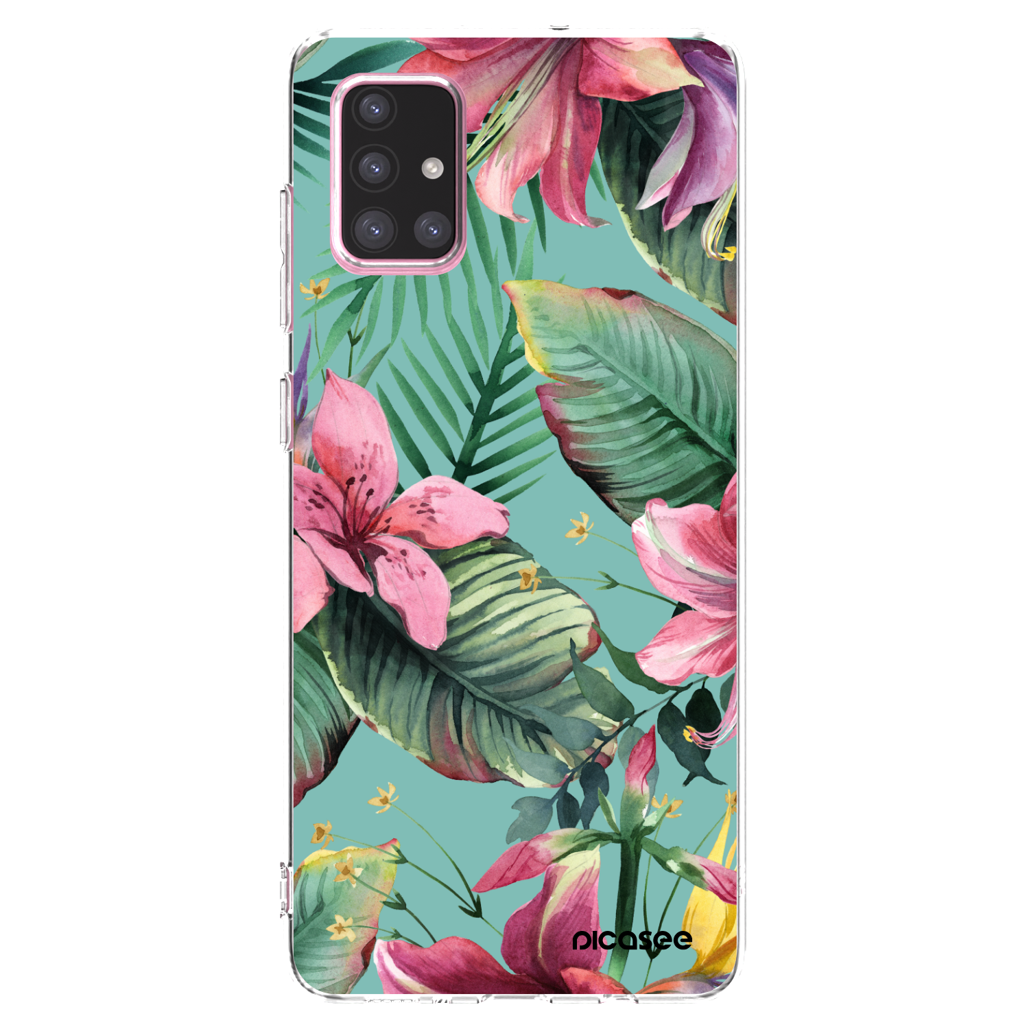 Picasee átlátszó szilikon tok az alábbi mobiltelefonokra Samsung Galaxy A71 A715F - Hawaii