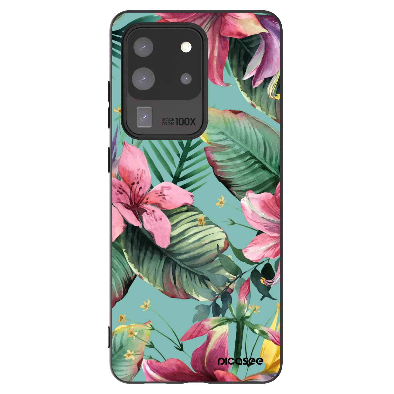 Picasee fekete szilikon tok az alábbi mobiltelefonokra Samsung Galaxy S20 Ultra 5G G988F - Hawaii