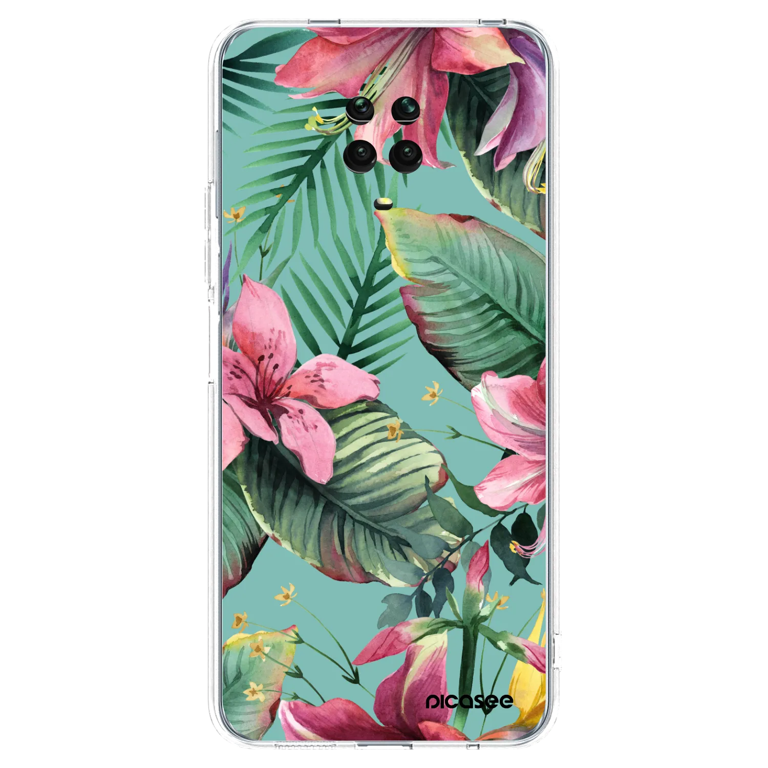 Picasee átlátszó szilikon tok az alábbi mobiltelefonokra Xiaomi Redmi Note 9 Pro - Hawaii