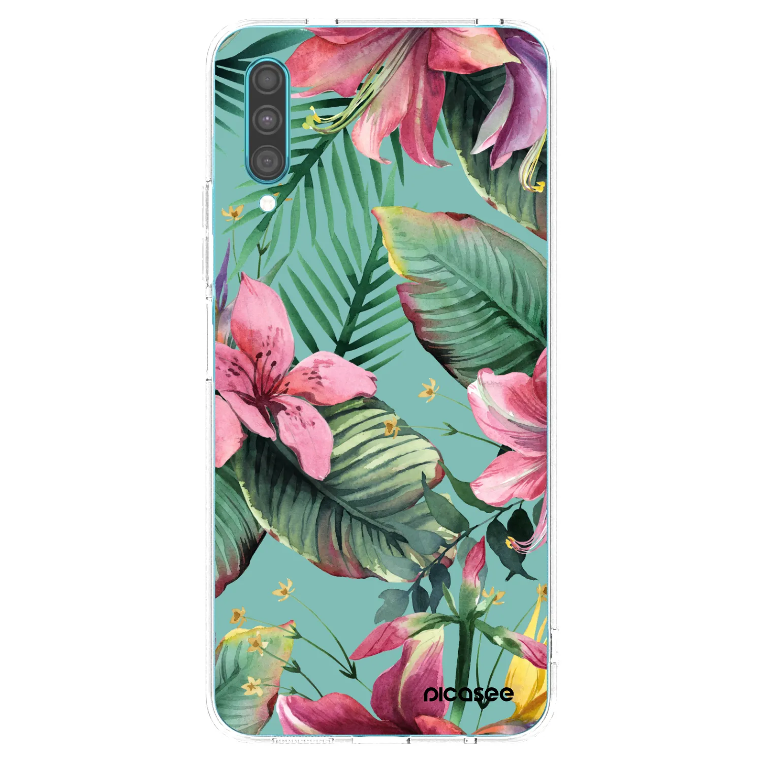 Picasee átlátszó szilikon tok az alábbi mobiltelefonokra Samsung Galaxy A30s A307F - Hawaii
