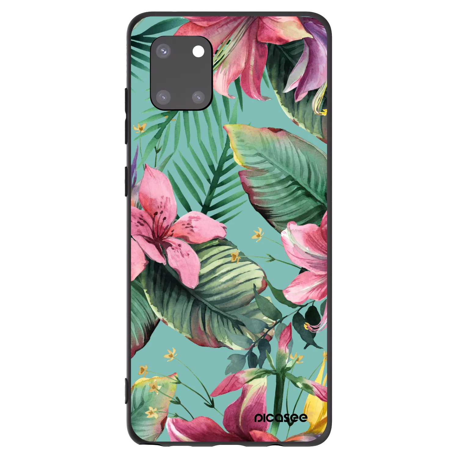 Picasee fekete szilikon tok az alábbi mobiltelefonokra Samsung Galaxy Note 10 Lite N770F - Hawaii