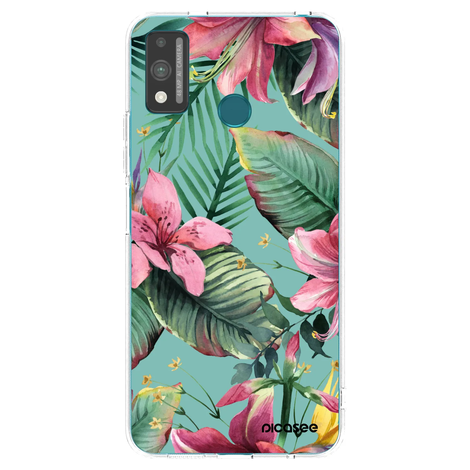 Picasee átlátszó szilikon tok az alábbi mobiltelefonokra Honor 9X Lite - Hawaii