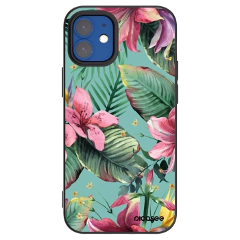 Picasee fekete szilikon tok az alábbi mobiltelefonokra Apple iPhone 12 mini - Hawaii
