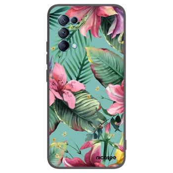 Picasee fekete szilikon tok az alábbi mobiltelefonokra OPPO Reno 5 5G - Hawaii