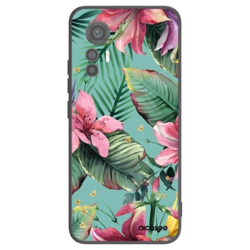 Picasee fekete szilikon tok az alábbi mobiltelefonokra Xiaomi 12 Lite - Hawaii