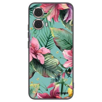 Picasee fekete szilikon tok az alábbi mobiltelefonokra Motorola Moto G85 - Hawaii
