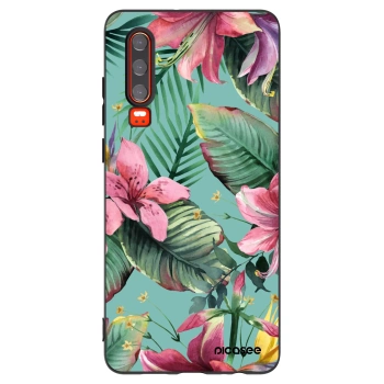 Picasee fekete szilikon tok az alábbi mobiltelefonokra Huawei P30 - Hawaii