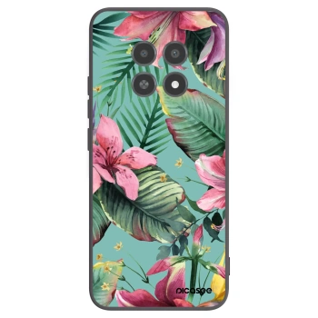 Picasee fekete szilikon tok az alábbi mobiltelefonokra Realme 12X - Hawaii